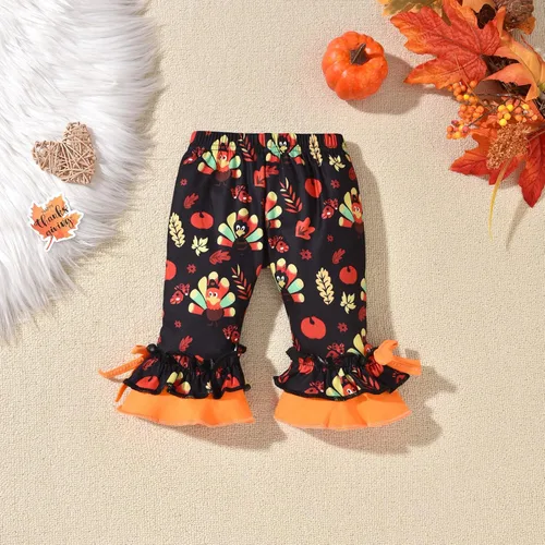 Miniatura 39 de HINTINA Conjunto de ropa para bebé recién nacida con diadema para el primer Halloween