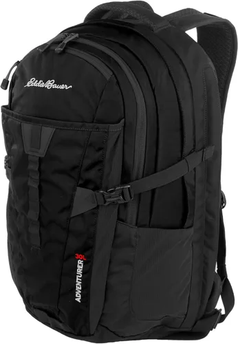 Miniatura 15 de Eddie Bauer Mochila Adventurer con compartimentos organizativos y funda compatible con hidratación/portátil, Adventurer - True Blue, 25L Aventurero