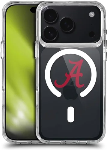 Miniatura 124 de Head Case Designs Funda de gel suave con licencia oficial de la Universidad de Alabama UA Collage compatible con Apple iPhone 13 Pro Max