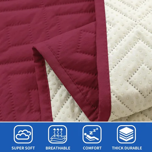 Miniatura 7 de Manta impermeable 2026 para perros (30 x 70 pulgadas), cómoda alfombrilla de sofá para mascotas con respaldo antideslizante, almohadilla ligera
