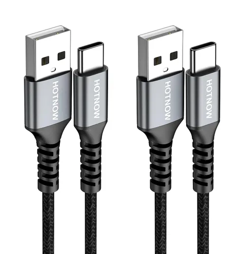Miniatura 9 de Cable corto USB A a USB C de 0.5 pies, paquete de 3 cables USB C de 6 pulgadas de carga rápida 3A para iPhone 17 16 15, Samsung Galaxy S24 S23 S11