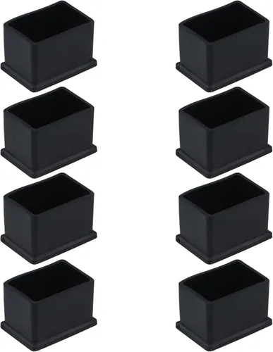Miniatura 26 de Antrader - Tapas redondas de PVC de 1.5 pulgadas de diámetro, para patas de silla, color negro, paquete de 4