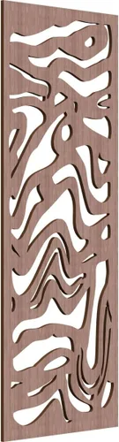 Miniatura 42 de 9 3/8"W x 24 3/8"H x 1/4"T Northfield Decorativos Paneles de Pared de Madera Calado, Abedul