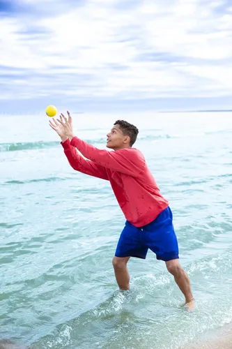 Miniatura 6 de Wahu - Pelota de agua 100% impermeable, pelota de saltar para piscina, bola de salto de 3.5 pulgadas para piscina y playa, salta más de 75 pies