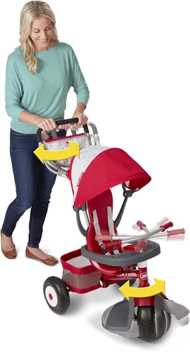 Miniatura 10 de Carretilla Ride On para niños Radio Flyer, talla única , Rojo