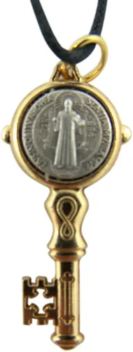 Miniatura 2 de Colgante de medalla Jubileo de San Patrono 1 14 pulgadas