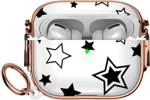 Miniatura 24 de Maxjoy para Funda Linda de AirPods 2 (2019) con Bloqueo de Seguridad, Compatible con Funda de AirPod de 2ª Generación de Mármol para Mujeres