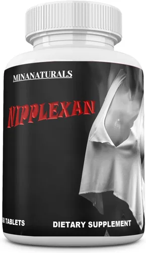 Agrandamiento natural de pezones NIPPLEXAN. Obtén pezones más grandes y senos más llenos: crece pezones redondos, llenos y sensibles. 60 tabletas