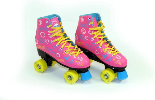 Miniatura 5 de Epic Skates Blush Quad Roller Patines, Rosa, Juvenil Talla 12