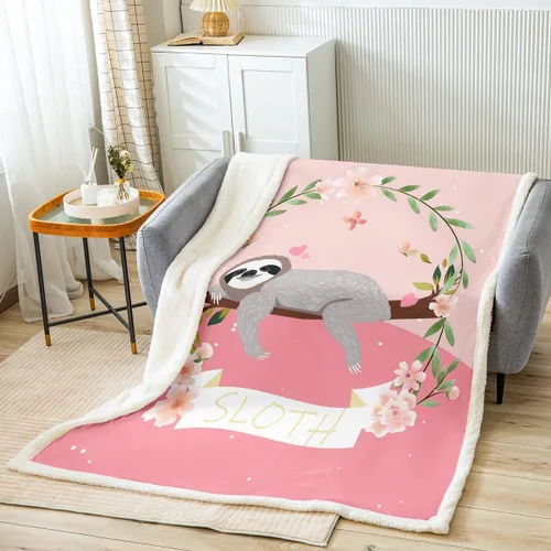 Miniatura 34 de Feelyou Manta de forro polar de sol y luna, estilo bohemio Sherpa para niños, niñas, felpa cósmica celestial mullida para sofá, cama, sofá, 40 x 50
