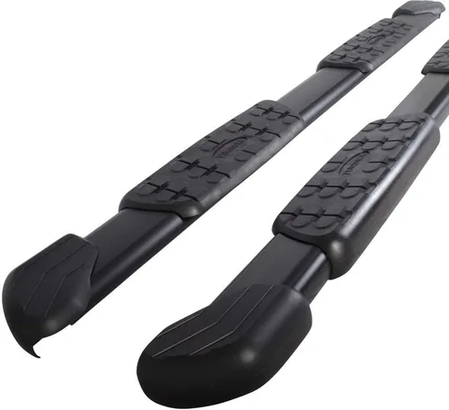 Miniatura 5 de IKON MOTORSPORTS - Estribos compatibles con Toyota Tundra Pick Up 2007-2021, doble cabina de aluminio estilo fábrica y plástico ABS, 2008 2009 2010