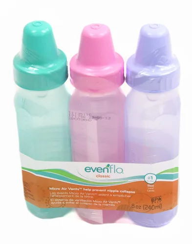 Miniatura 9 de Evenflo 3 unidades Classic Light Tint Nurser, 8 onzas