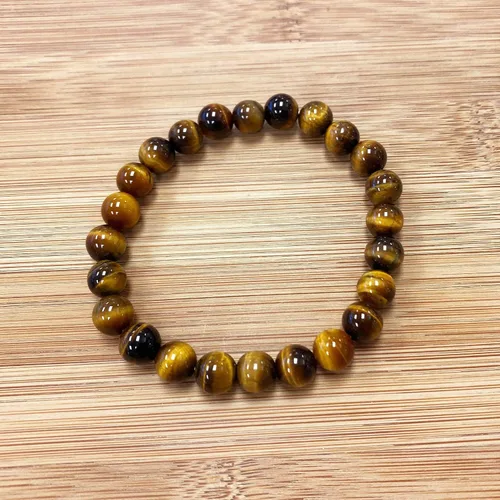 Miniatura 98 de Gem Avenue Handmade Round Bead Stretch Bracelet Unisex Natural Stone Beaded Jewelry for Men & Women, Elastic Wristband for Daily Wear