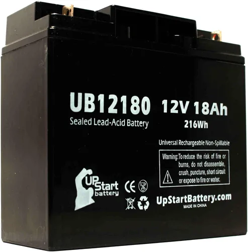 Miniatura 4 de Repuesto para batería Tempest TR18-12 – Reemplazo UB12180 Batería de plomo ácido sellada universal (12 V, 18 Ah, 18000 mAh, terminal T4, AGM, SLA)