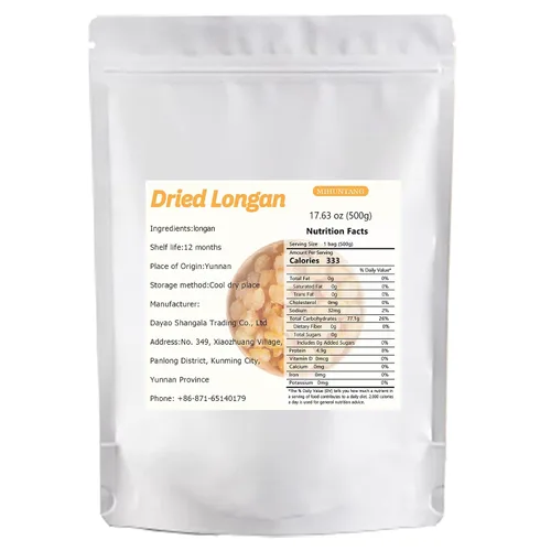 Miniatura 7 de Longan seco 17.63oz Fruta seca Carne suelta Longyan Seco Sin Azúcares Utilizado en tés Snacks Postre Comestible Cocina Selected,No Sugar