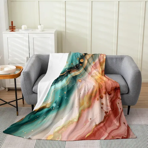 Miniatura 28 de Erosebridal American Flag Throw Blanket 40x50 Inch Sofa Bed Couch Decor,Rustic Deer Hunting Fleece Blanket for Kids Boys Girls,Farmhouse Cabin Bed
