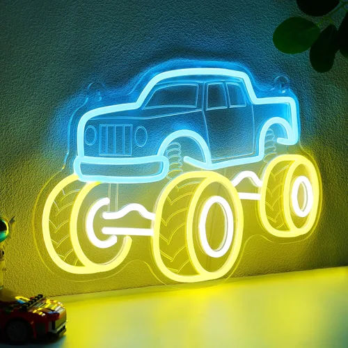 Miniatura 8 de YuanDian Letrero de neón de elefante, luces de neón de animales para dormitorio, sala de estar, decoración de pared, regalos de fiesta de cumpleaños