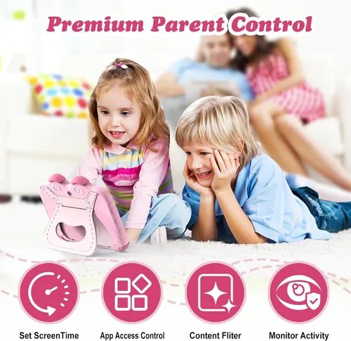 Miniatura 4 de Tablet para Niños de 7 Pulgadas 32GB con WiFi, Tablet para Niños Pequeños con Software Instalado Control Parental, Tabletas Android para Aprendizaje