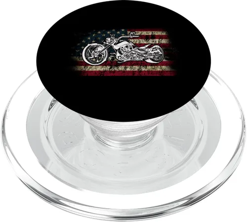 Miniatura 7 de American Motorcycle US Bandera Biker para hombre PopSockets Grip – PopSockets Grip y soporte para teléfonos y tabletas