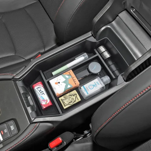 PIMCAR Organizador de consola central para Honda Accord 2023-2025 2026, bandeja de almacenamiento de reposabrazos de plástico ABS duradero de 11ª