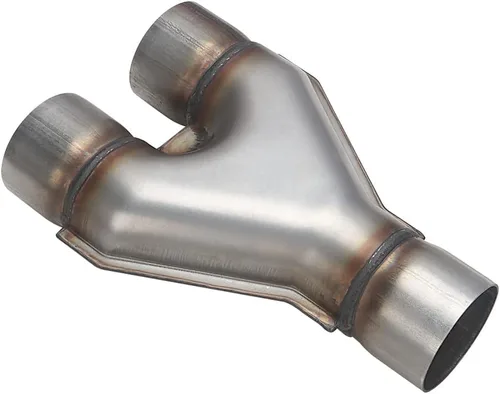 Miniatura 15 de Tubo de escape en Y de 2 pulgadas de entrada, A-KARCK de acero inoxidable de 2 pulgadas de salida, tubo en Y de 10 pulgadas de longitud que soporta