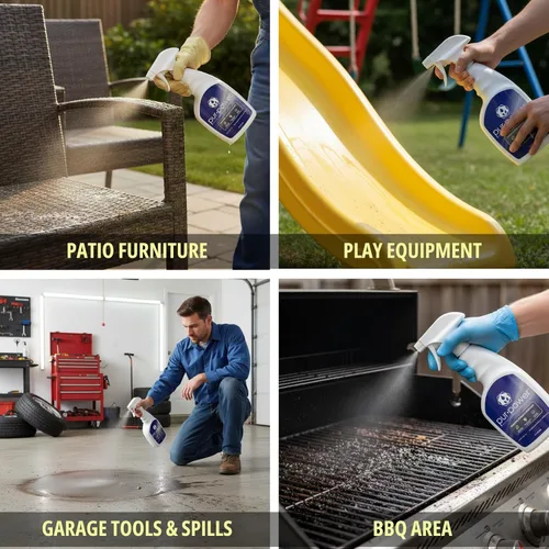 Miniatura 4 de EvaClean PurPower Limpiador y desengrasante - Listo para usar, paquete de 2 botellas de spray de 32 onzas líquidas cada una, resistente, fórmula sin