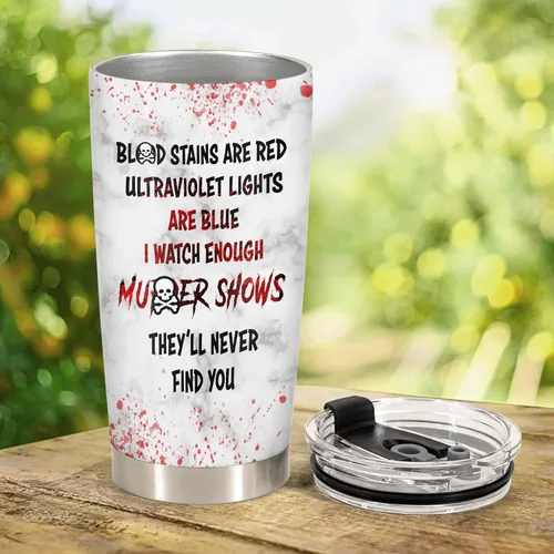 Miniatura 7 de Taza de terror con gato y tapa, taza de película de terror de 20 onzas de acero inoxidable, taza de café única con gatos, regalos de Navidad, Vaso