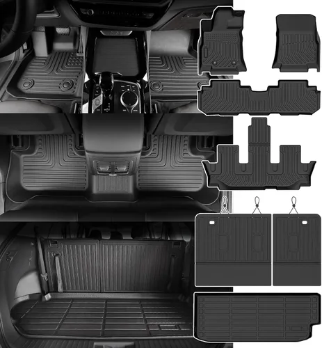 Miniatura 17 de Alfombrillas antideslizantes para automóvil, alfombrillas para todo tipo de clima, accesorios de forro para maletero