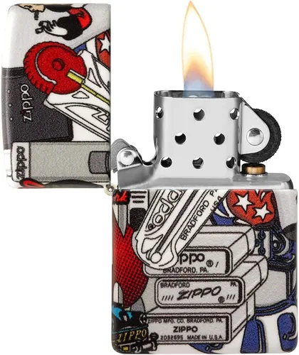 Miniatura 4 de Zippo Encendedor de bolsillo I Spy Design 540