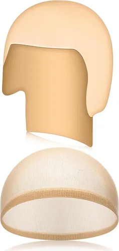 Miniatura 9 de Syhood 2 piezas de Halloween calva gorra maquillaje látex calvo sombrero cabeza peluca gorras cosplay disfraz para adultos