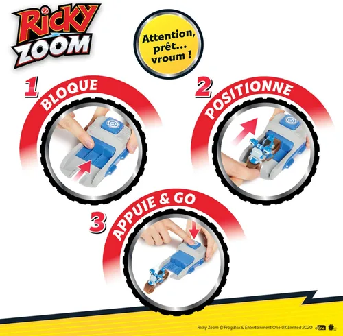 Miniatura 4 de Ricky Zoom T20040 Lanzamiento & Go Loop