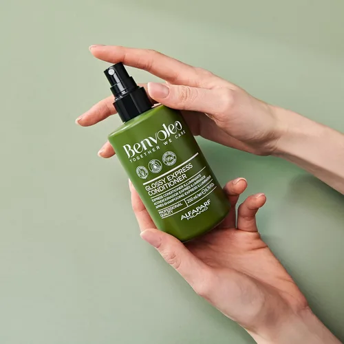 Miniatura 4 de ALFAPARF MILANO Benvoleo Glossy Express Acondicionador para cabello opaco - Cuidado del cabello limpio, vegano y sostenible - Proporciona suavidad