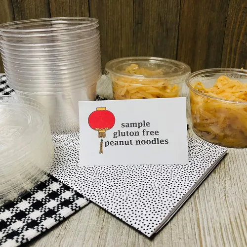 Miniatura 4 de Outside the Box Papers Vasos de plástico de maíz compostables de 4 onzas con tapas, paquete de 50