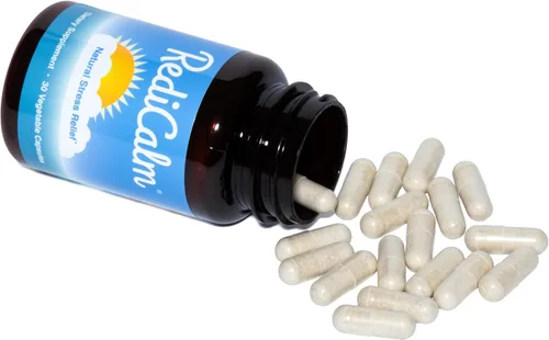 Miniatura 4 de Redicalm, probado clínicamente, suplemento para alivio natural de ansiedad, sin GMO, vegano, sin gluten