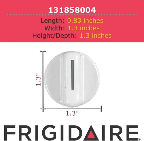 Miniatura 3 de Frigidaire 131858004 Pomo de control OEM genuino para electrodomésticos de lavandería