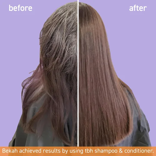 Miniatura 6 de TBH Champú para adolescentes y niños, champú hidratante ligero y desenredante para cabello seco, graso, fino, rizado y todo tipo de cabello, champú