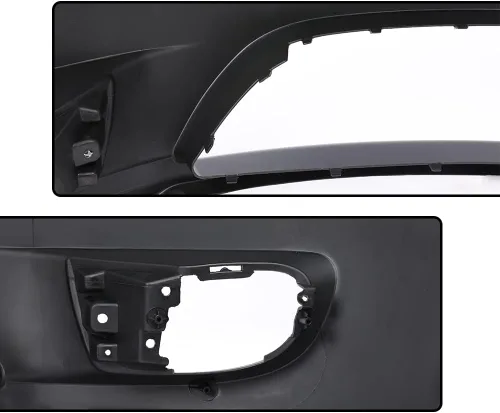 Miniatura 7 de PIT66 Cubierta para paragolpe frontal con orificios para luces antiniebla Preparada Compatible con Hyundai Tiburon 2005-2006 865112C500 HY1000153