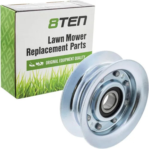 8TEN Polea tensora plana para John Deere L100 LA115 LA105 D100 L110 L111 L118 D110 D105 D125 X145 D130 GY20067 GR22172