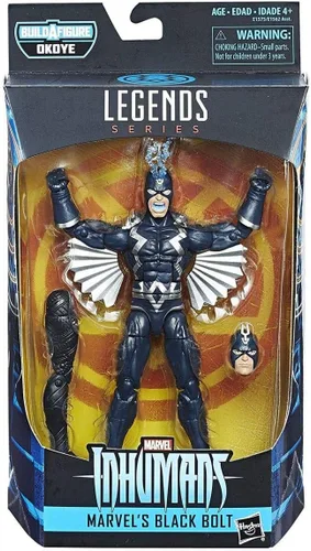 Miniatura 3 de Figura de acción de Rayo Negro de La Pantera Negra de Marvel Legends Series, 6 pulgadas