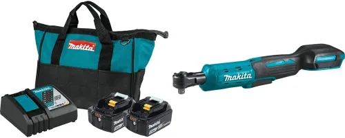 Miniatura 10 de Makita BL1850BDC2 - Batería de iones de litio LXT® de 18 V y cargador óptimo rápido (5.0 Ah) con paquete de inicio