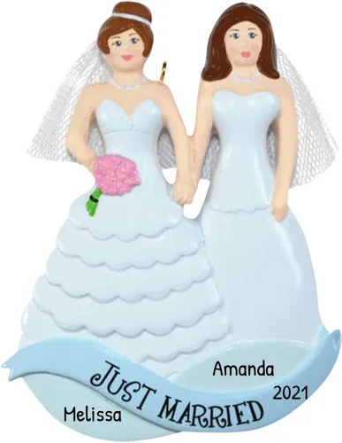 Miniatura 5 de Elves - Adornos de arcoíris personalizados 2025 – Decoración del orgullo LGBTQ arco iris, adornos de recuerdo, corazón de Navidad para el orgullo