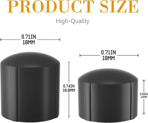 Miniatura 3 de RDBS Kit de 2 perillas de control de volumen de radio estéreo de repuesto OEM para GMC Cadillac Chevrolet