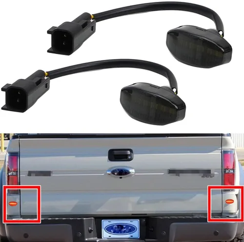 Miniatura 13 de Lentes ahumadas xenón blanco LED Rapter luces para Ford F150 SVT Rapter Pick Up 2010-2014 Ford Rapter Pick Up 2017-2019 Ford Rapter Pick Up