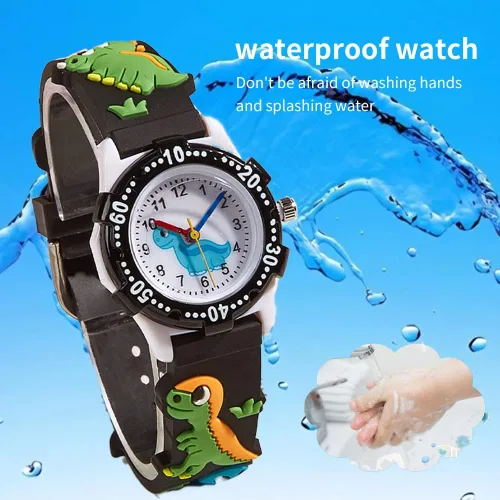 Miniatura 2 de Child's love Relojes para niños, relojes de dibujos animados 3D para uso diario, relojes impermeables para niños, regalos para niños de 3 a 12 años