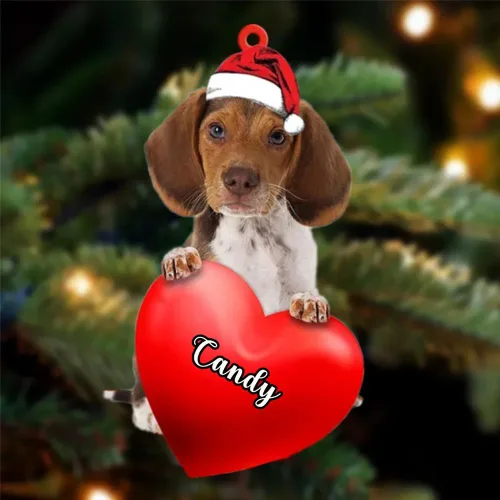 Miniatura 21 de Adornos de Navidad personalizados para perros, nombre personalizado, adorno de Malamute de Alaska, adornos acrílicos, regalos de Navidad, amantes