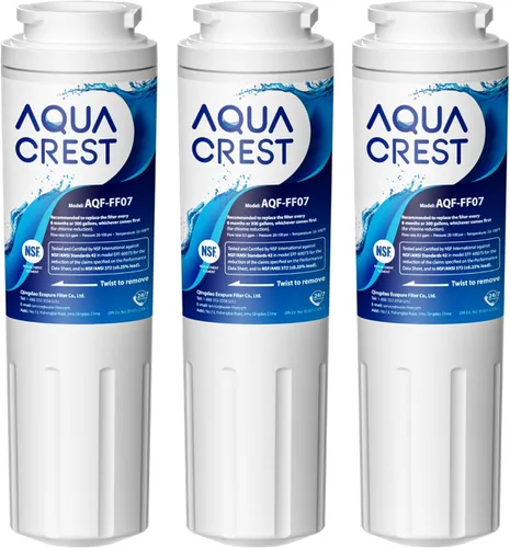 AQUA CREST Filtro de agua para refrigerador UKF8001, compatible con Maytag UKF8001P, Whirlpool UKF8001AXX-750, UKF8001AXX, EDR4RXD1, 4396395,