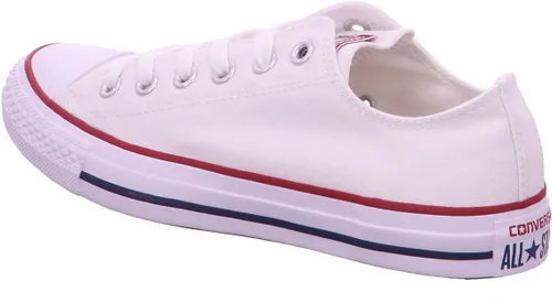Miniatura 4 de Converse All Star Chuck Taylor - Tenis de moda de caña baja para hombre, blanco (Optical White)