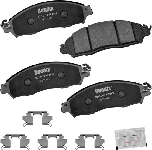 Miniatura 189 de Pastillas de freno delanteras cerámicas Bendix Priority1 CFC2302 para Hyundai Elantra 2021, Sonata 2022-2020, Kia K5 2023-2021