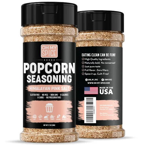 Miniatura 30 de Popcorn Seasoning Chocolate Powder Mix - Gluten Free & Low Sodium Cocoa Powder Blend Popcorn Flavoring Seasoning. Healthy Movie Night Theater Pop
