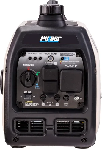 Miniatura 4 de Pulsar PGD40ISCO Generador de inversor de gas portátil ultra ligero silencioso 4000W, blanco